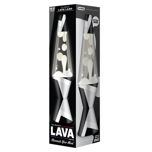 14.5″ Lava Lamp Polygonal White Tone - US 6385