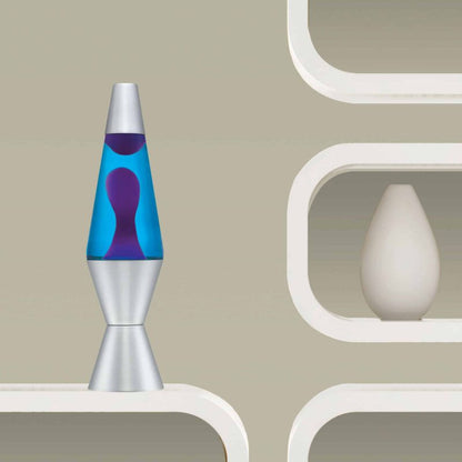 14.5″ LAVA Lamp – Purple/Blue/Silver - US 7923