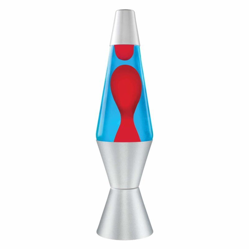 14.5″ LAVA Lamp – Red/Blue/Silver - US 6156
