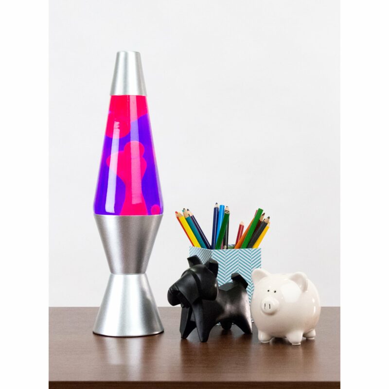 14.5” LAVA Lamp – Pink/Purple/Silver - US 4159