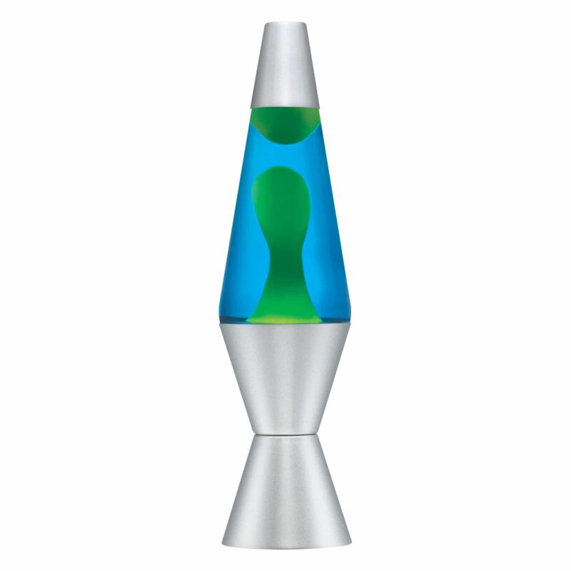 14.5” LAVA Lamp – Yellow/Blue/Silver - US 6690