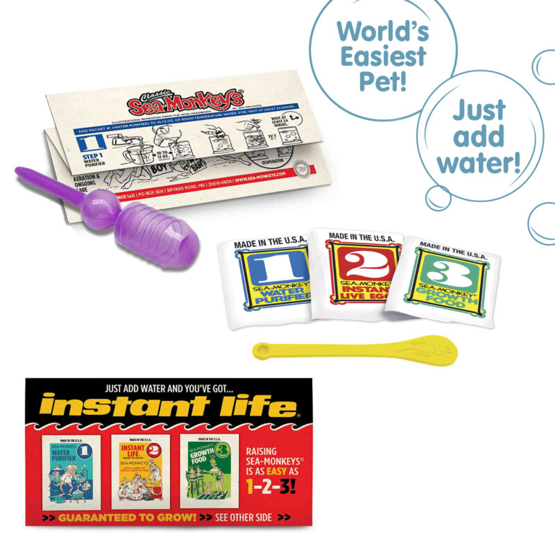 Sea-Monkeys Retro Instant Life - US 6485