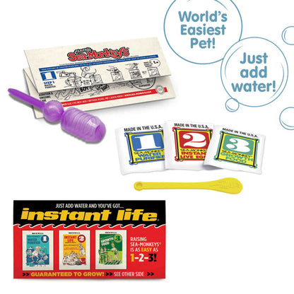 Sea-Monkeys Retro Instant Life - US 6485