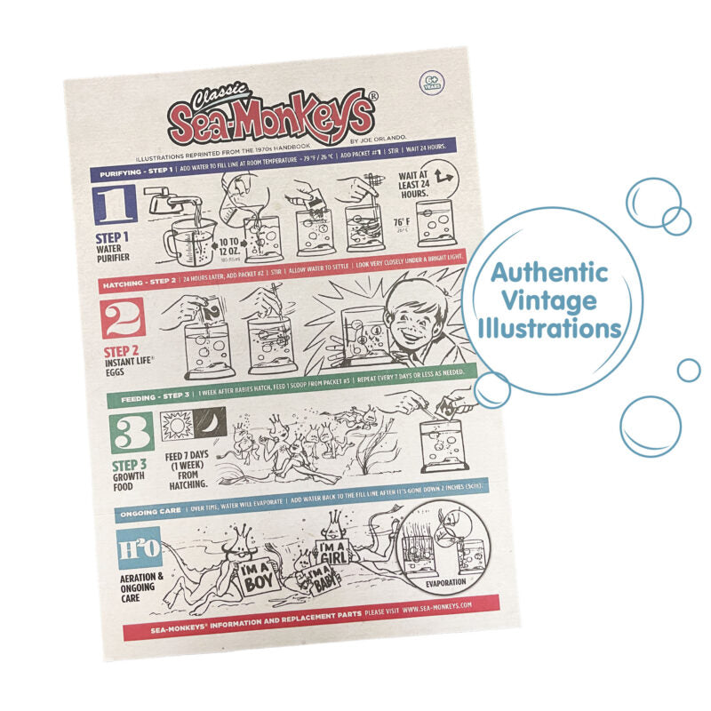 Sea-Monkeys Retro Instant Life - US 6485