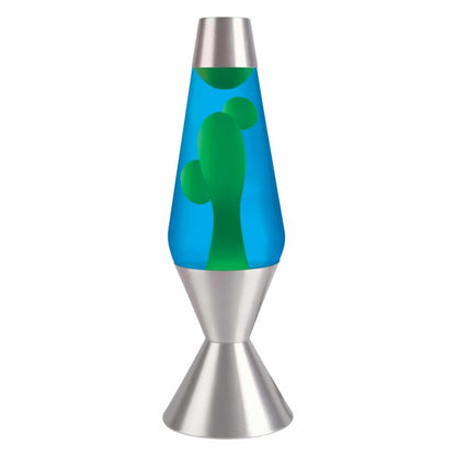 16.3″ LAVA Lamp – Yellow/Blue/Silver - US 8555
