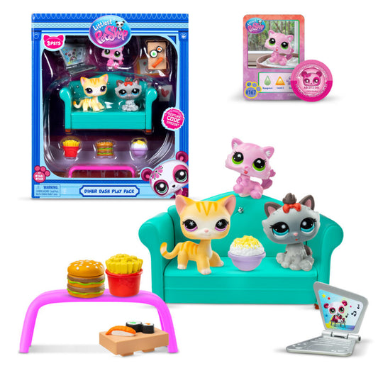 Littlest Pet Shop Diner Dash Play Pack - US 7883