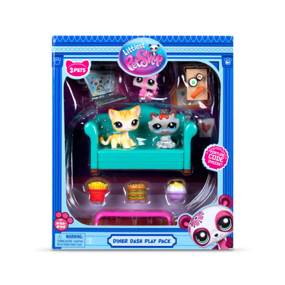 Littlest Pet Shop Diner Dash Play Pack - US 7883