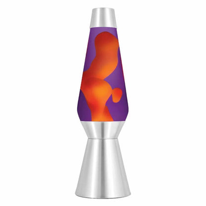 27″ LAVA Lamp Grande – Yellow/Purple/Silver - US 3956