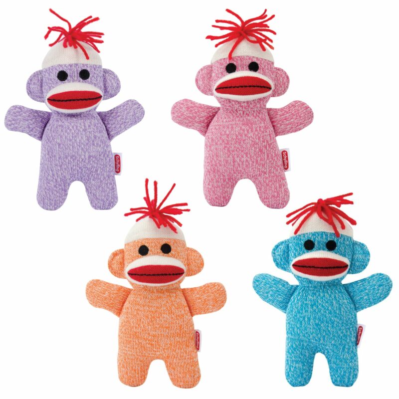 Sock Monkey Babies – Assorted Colors - US 6322