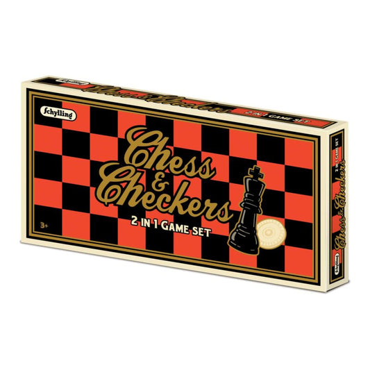 Chess &amp; Checkers Set - US 7356
