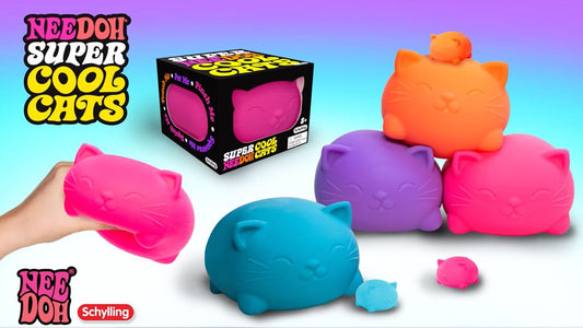 Super NeeDoh Cool Cats - US 3271