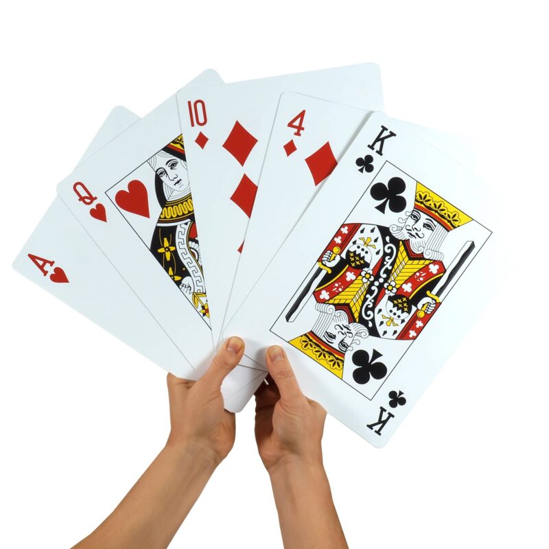 Jumbo Playing Cards - US 3768