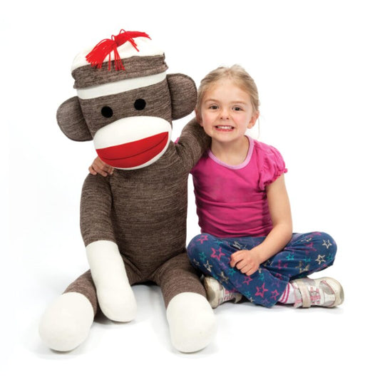 Jumbo Sock Monkey - US 9897