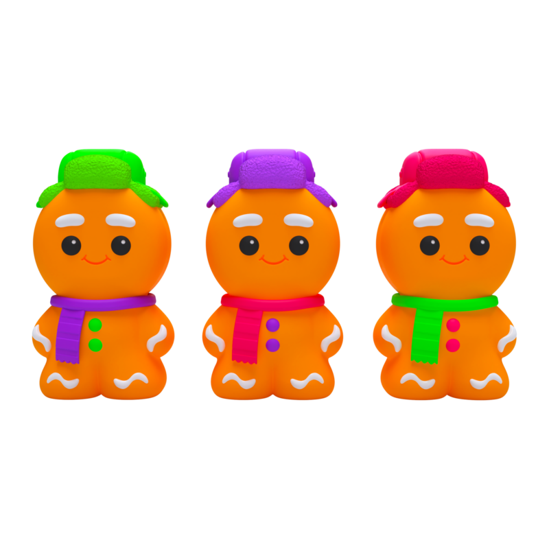 NeeDoh Ginger Glowman - US 4402