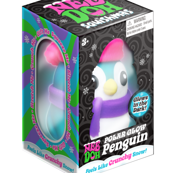 NeeDoh Polar Glow Penguin - US 6327