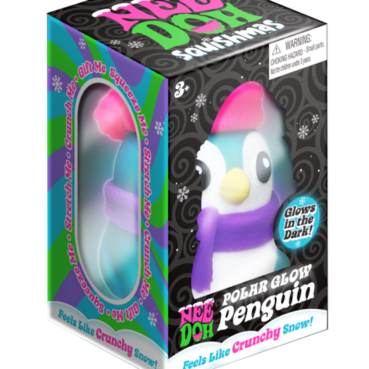 NeeDoh Polar Glow Penguin - US 6327