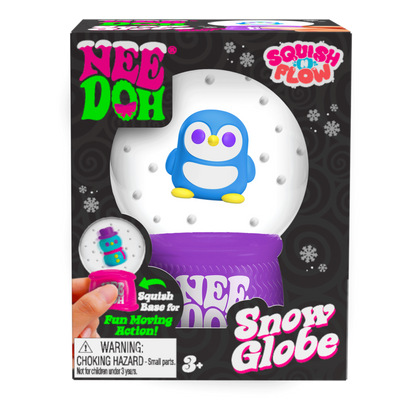 NeeDoh Squish N Flow Snow Globe - US 5949
