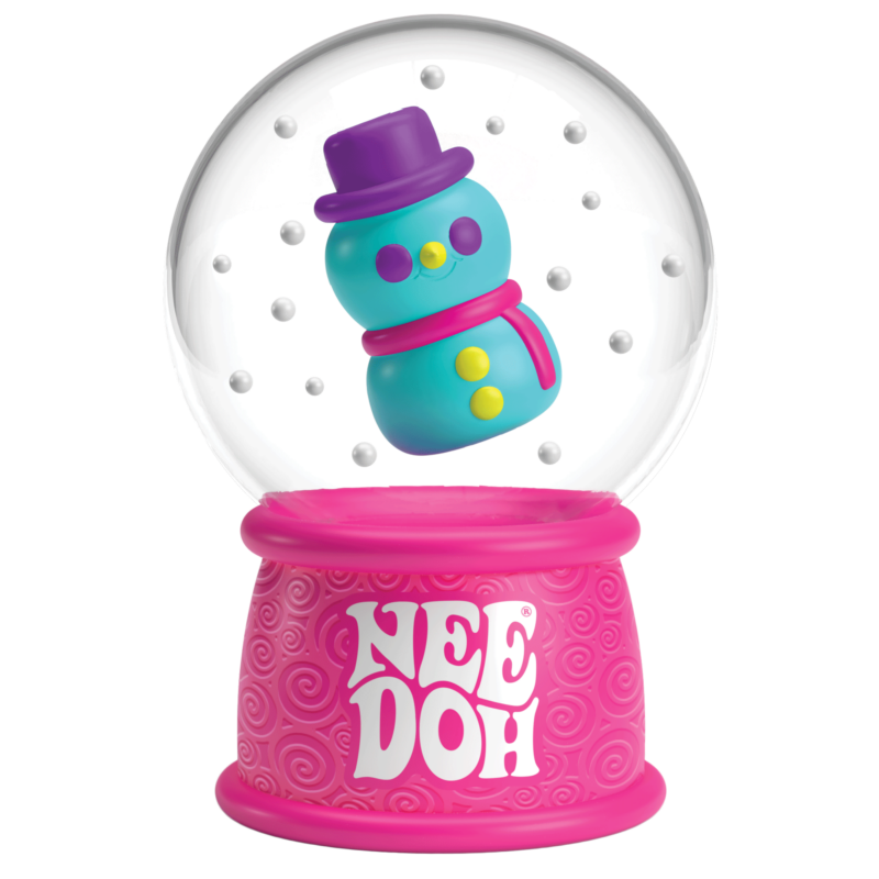 NeeDoh Squish N Flow Snow Globe - US 5949