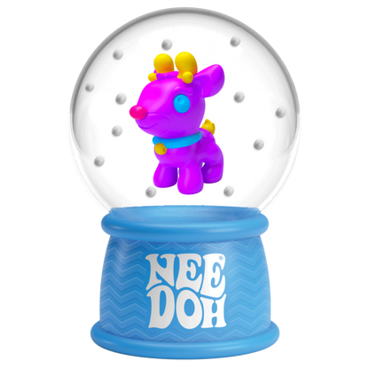 NeeDoh Squish N Flow Snow Globe - US 5949