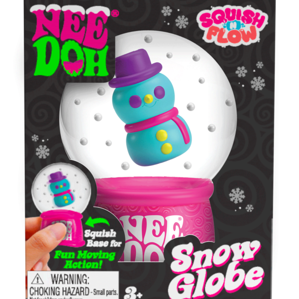 NeeDoh Squish N Flow Snow Globe - US 5949