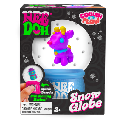 NeeDoh Squish N Flow Snow Globe - US 5949