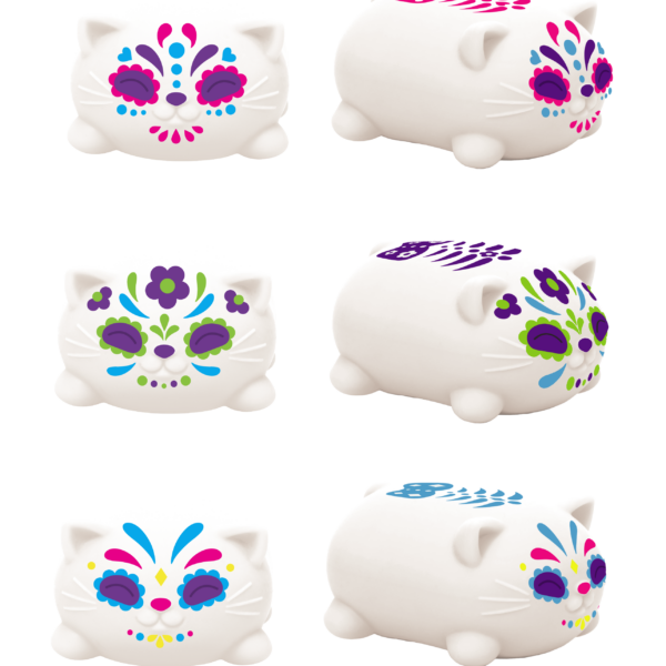 NeeDoh Sugar Skull Cats - US 9568