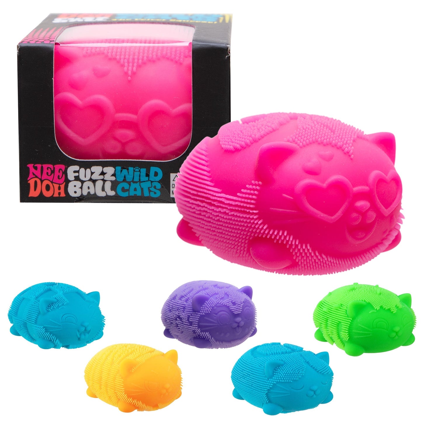 NeeDoh® Fuzz Ball Wild Cats - US 3318